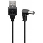 Goobay-USB-DC-k�bel-5V-1A-0-5m-2-1x5-5mm-dugalj-USB-A-csatlakoz�