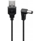 Goobay-USB-�s-DC--5-5-x-2-1mm--t�lt�k�bel-fekete-1m