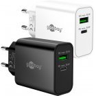 Goobay-Multi-Fast-Charger-30W-GaN-USB-C-PD-dupla-gyorst�lt�-fekete-1xUSB-C-1xUSB-A