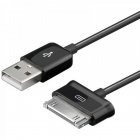 USB-adat--�s-t�lt�k�bel-Samsung-Galaxy-Tab-7-10.1-tablet-1-0m-fekete